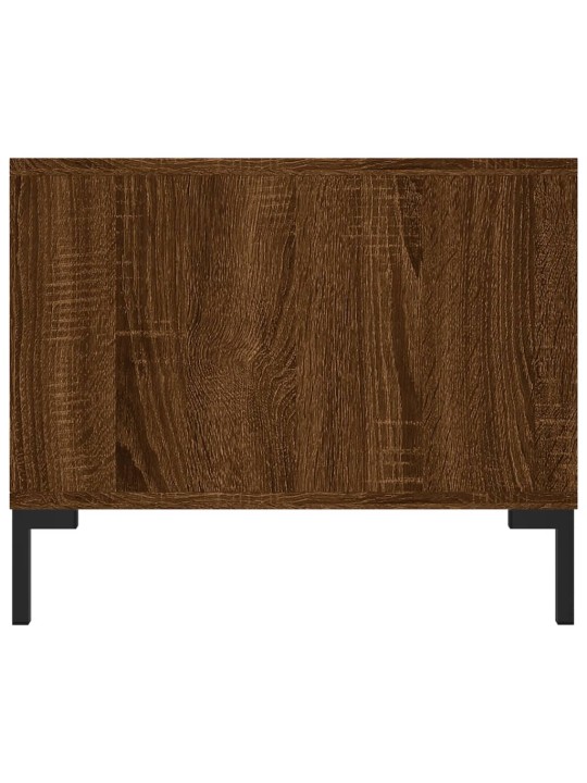 Konferenční stolek hnědý dub 102 x 50 x 40 cm kompozitní dřevo