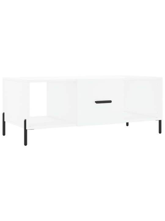 Konferenční stolek bílý 102 x 50 x 40 cm kompozitní dřevo