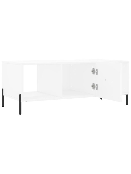 Konferenční stolek bílý 102 x 50 x 40 cm kompozitní dřevo