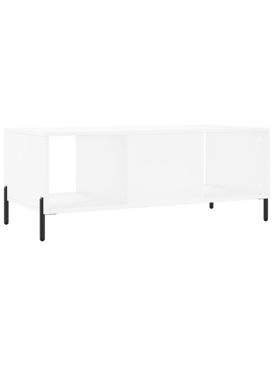 Konferenční stolek bílý 102 x 50 x 40 cm kompozitní dřevo
