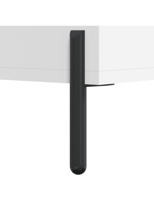Konferenční stolek bílý 102 x 50 x 40 cm kompozitní dřevo
