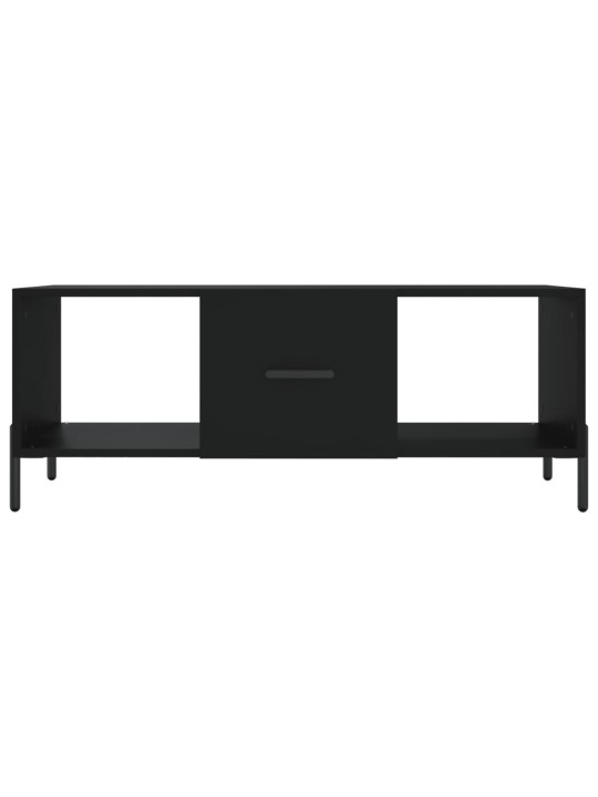 Konferenční stolek černý 102 x 50 x 40 cm kompozitní dřevo