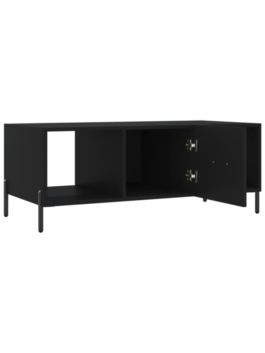 Konferenční stolek černý 102 x 50 x 40 cm kompozitní dřevo