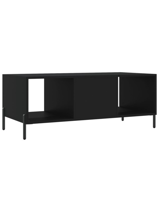 Konferenční stolek černý 102 x 50 x 40 cm kompozitní dřevo