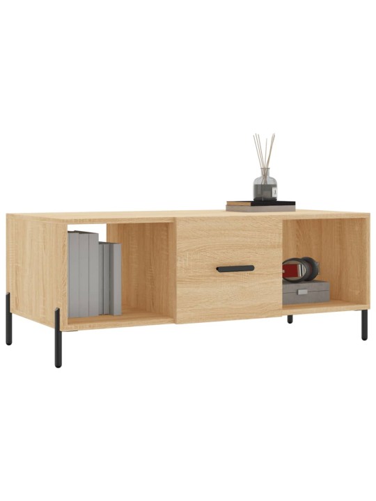 Konferenční stolek dub sonoma 102 x 50 x 40 cm kompozitní dřevo