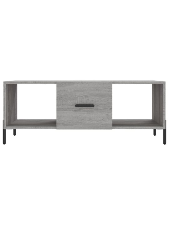 Konferenční stolek šedý sonoma 102x50x40 cm kompozitní dřevo