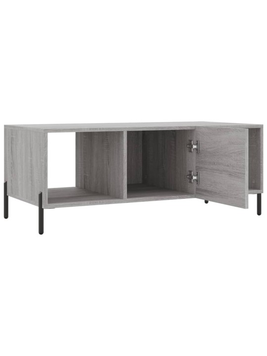 Konferenční stolek šedý sonoma 102x50x40 cm kompozitní dřevo