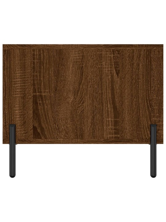 Konferenční stolek hnědý dub 102 x 50 x 40 cm kompozitní dřevo
