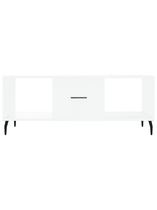 Konferenční stolek bílý 102 x 50 x 40 cm kompozitní dřevo