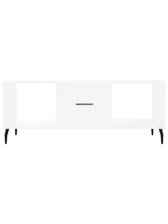 Konferenční stolek bílý 102 x 50 x 40 cm kompozitní dřevo