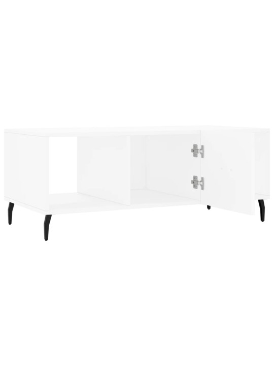 Konferenční stolek bílý 102 x 50 x 40 cm kompozitní dřevo