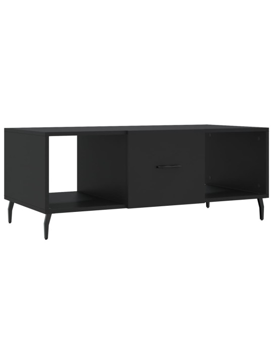 Konferenční stolek černý 102 x 50 x 40 cm kompozitní dřevo
