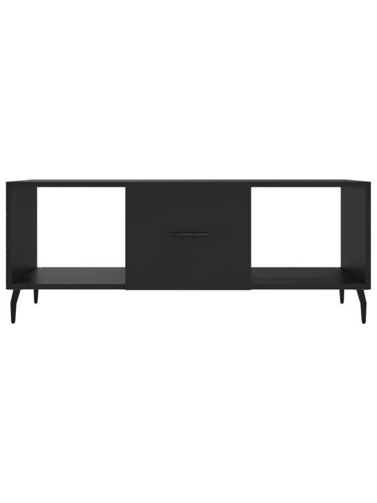 Konferenční stolek černý 102 x 50 x 40 cm kompozitní dřevo