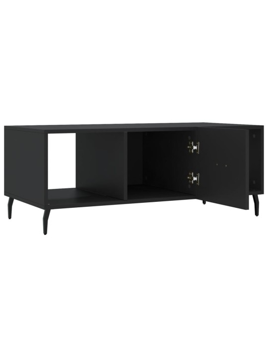 Konferenční stolek černý 102 x 50 x 40 cm kompozitní dřevo