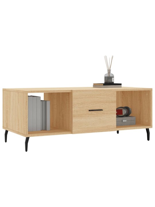 Konferenční stolek dub sonoma 102 x 50 x 40 cm kompozitní dřevo
