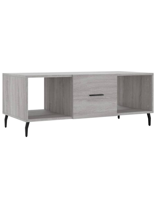 Konferenční stolek šedý sonoma 102x50x40 cm kompozitní dřevo
