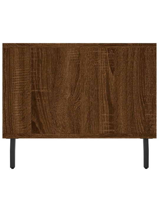 Konferenční stolek hnědý dub 102 x 50 x 40 cm kompozitní dřevo