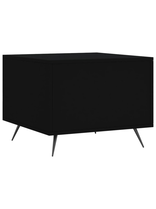 Konferenční stolky 2 ks černé 50 x 50 x 40 cm kompozitní dřevo