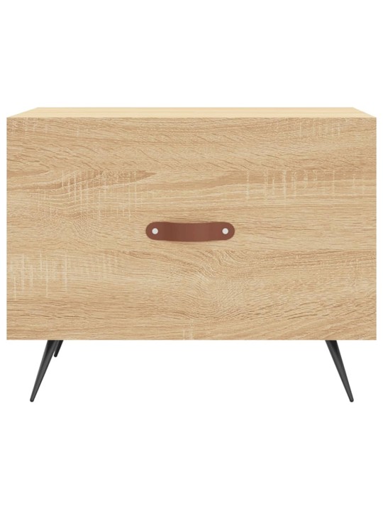 Konferenční stolek dub sonoma 50 x 50 x 40 cm kompozitní dřevo