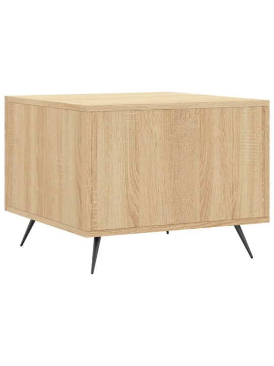 Konferenční stolky 2 ks dub sonoma 50x50x40 cm kompozitní dřevo