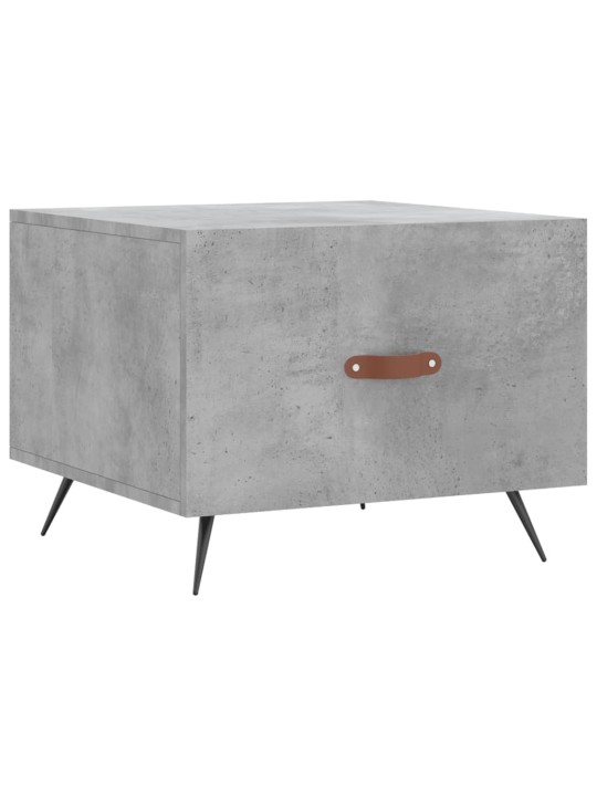 Konferenční stolky 2 ks betonově šedé 50 x 50 x 40 cm kompozit