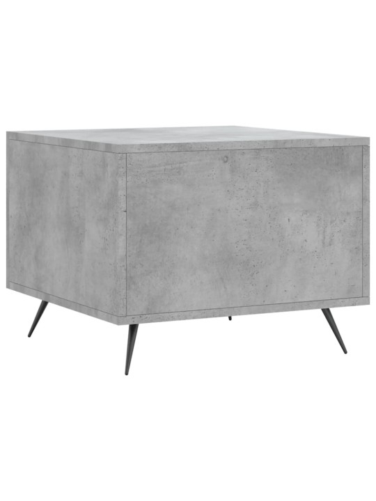Konferenční stolky 2 ks betonově šedé 50 x 50 x 40 cm kompozit