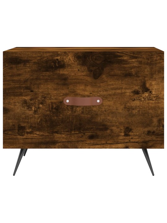 Konferenční stolky 2 ks kouřový dub 50x50x40cm kompozitní dřevo