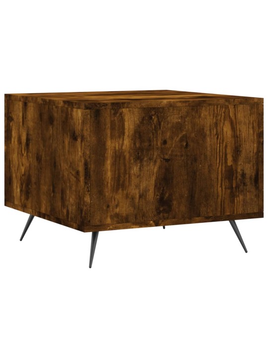 Konferenční stolky 2 ks kouřový dub 50x50x40cm kompozitní dřevo