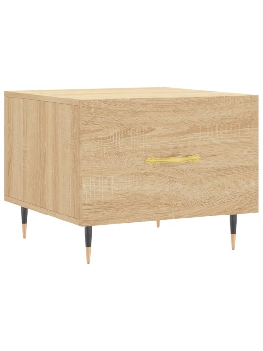 Konferenční stolek dub sonoma 50 x 50 x 40 cm kompozitní dřevo