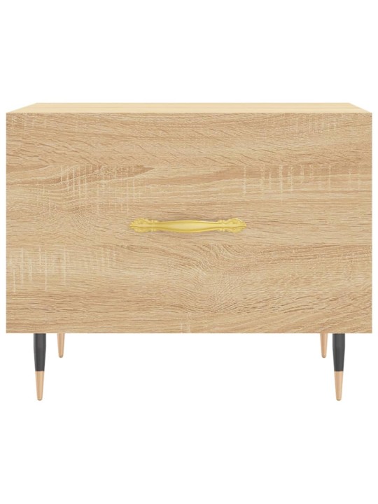 Konferenční stolek dub sonoma 50 x 50 x 40 cm kompozitní dřevo