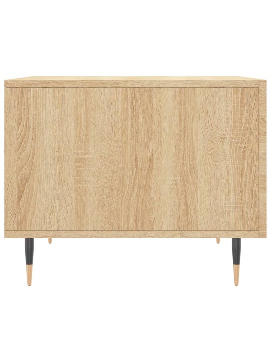 Konferenční stolky 2 ks dub sonoma 50x50x40 cm kompozitní dřevo