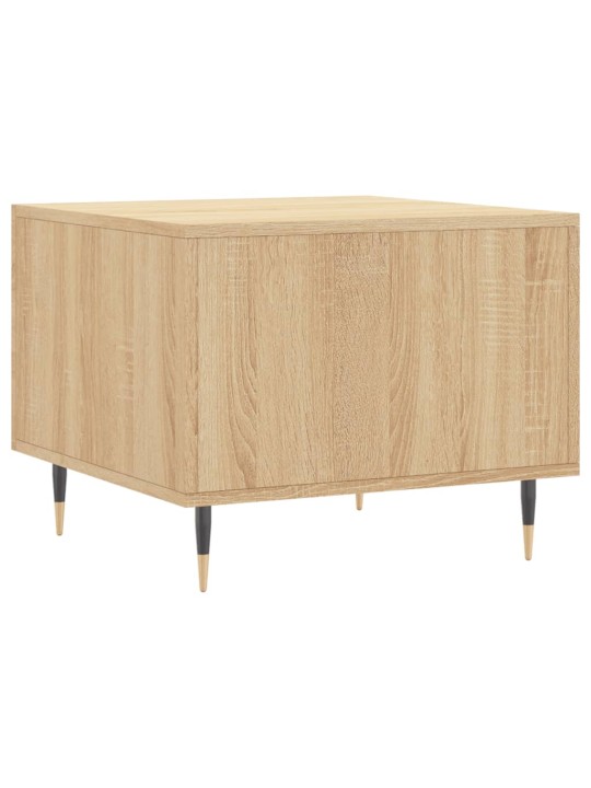 Konferenční stolky 2 ks dub sonoma 50x50x40 cm kompozitní dřevo