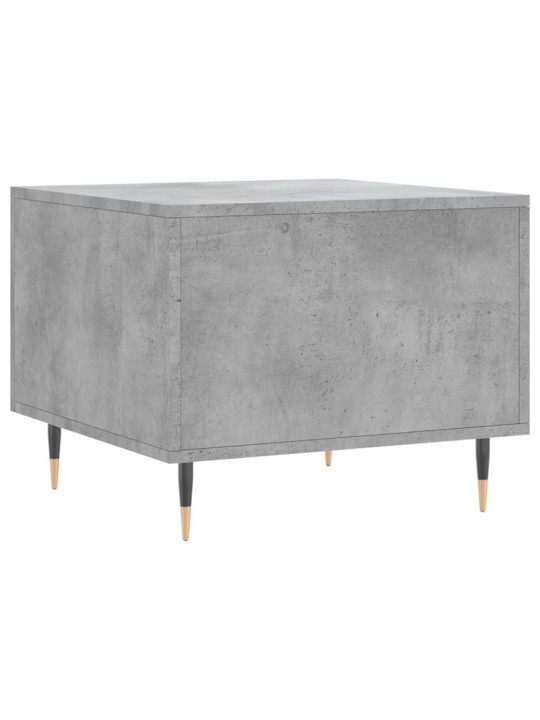 Konferenční stolky 2 ks betonově šedé 50 x 50 x 40 cm kompozit