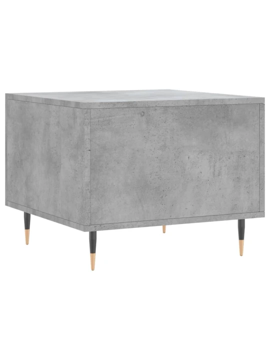 Konferenční stolky 2 ks betonově šedé 50 x 50 x 40 cm kompozit