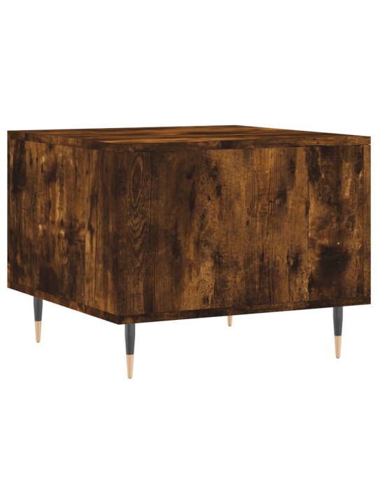 Konferenční stolky 2 ks kouřový dub 50x50x40cm kompozitní dřevo