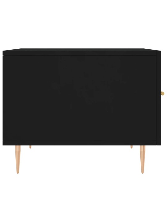 Konferenční stolky 2 ks černé 50 x 50 x 40 cm kompozitní dřevo