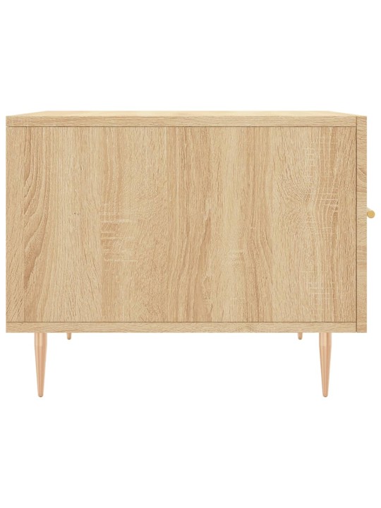Konferenční stolky 2 ks dub sonoma 50x50x40 cm kompozitní dřevo