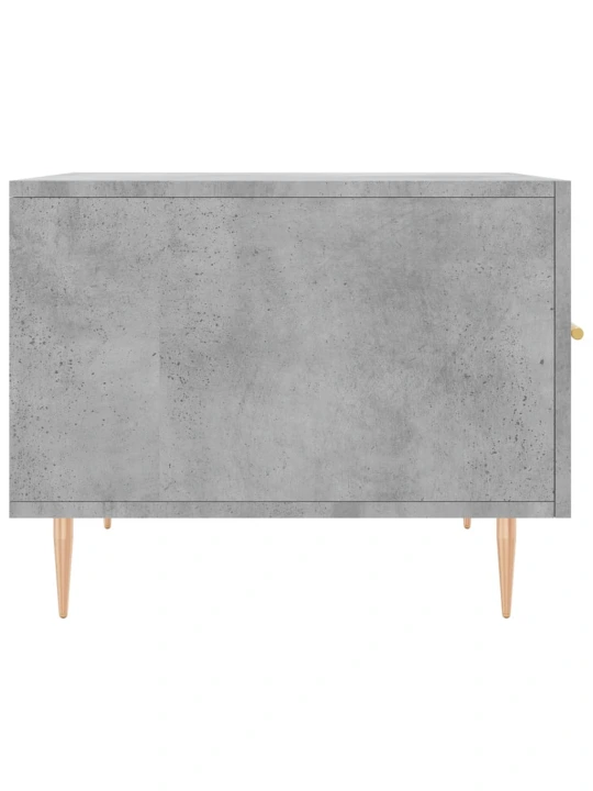 Konferenční stolek betonově šedý 50x50x40 cm kompozitní dřevo