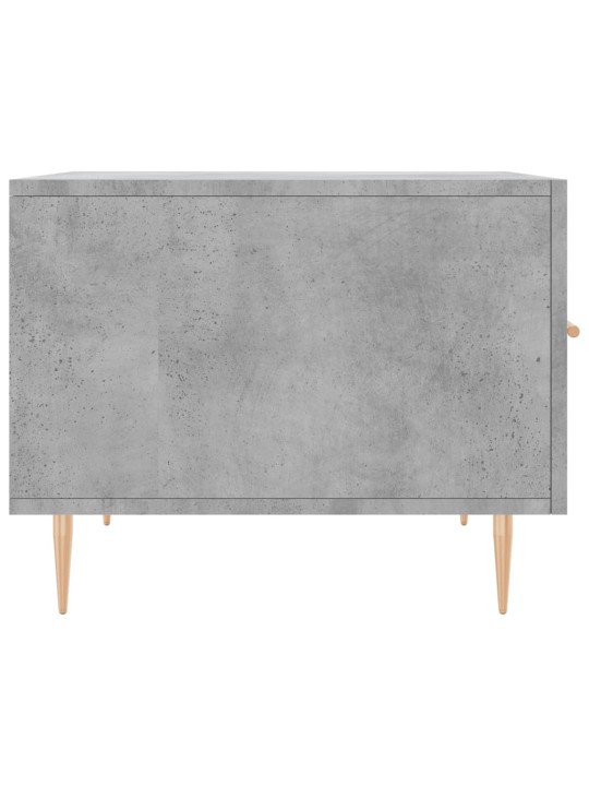 Konferenční stolky 2 ks betonově šedé 50 x 50 x 40 cm kompozit
