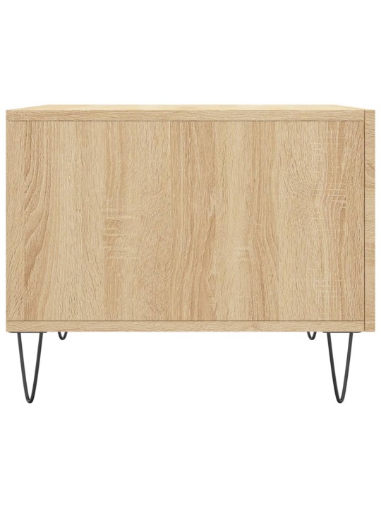 Konferenční stolky 2 ks dub sonoma 50x50x40 cm kompozitní dřevo