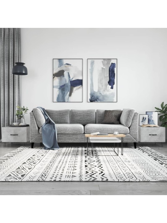 Konferenční stolky 2 ks betonově šedé 50 x 50 x 40 cm kompozit