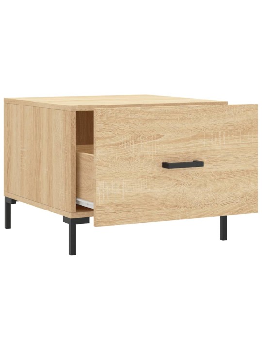 Konferenční stolek dub sonoma 50 x 50 x 40 cm kompozitní dřevo