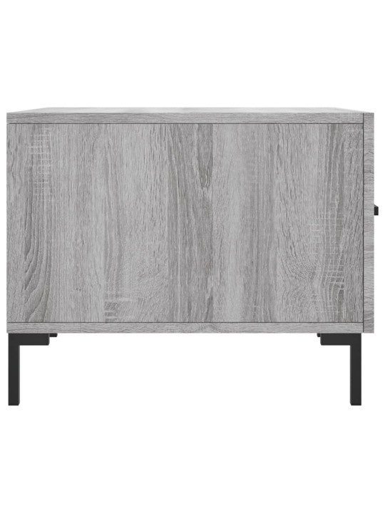 Konferenční stolky 2 ks šedé sonoma 50x50x40cm kompozitní dřevo