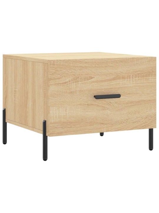 Konferenční stolky 2 ks dub sonoma 50x50x40 cm kompozitní dřevo