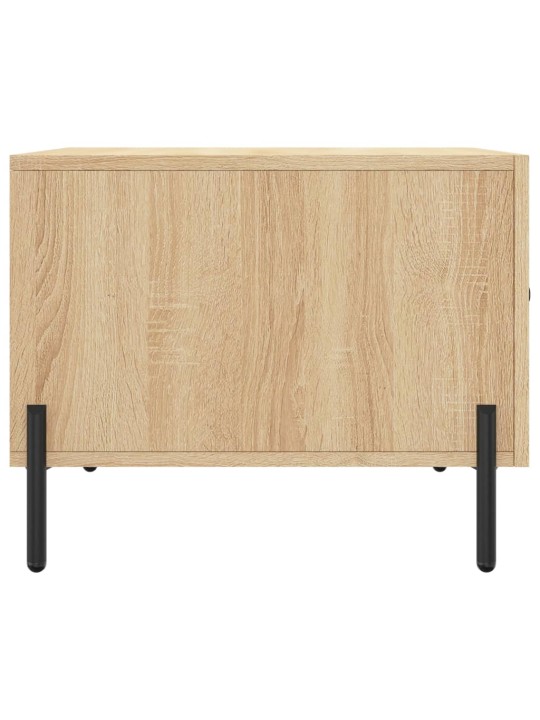 Konferenční stolky 2 ks dub sonoma 50x50x40 cm kompozitní dřevo