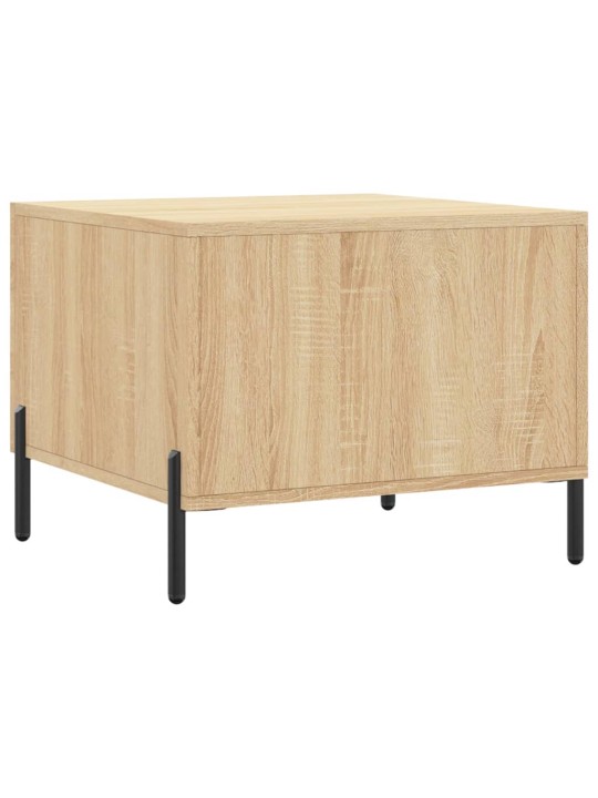 Konferenční stolky 2 ks dub sonoma 50x50x40 cm kompozitní dřevo