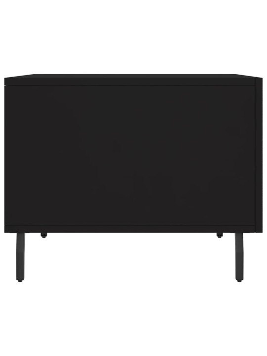 Konferenční stolek černý 50 x 50 x 40 cm kompozitní dřevo