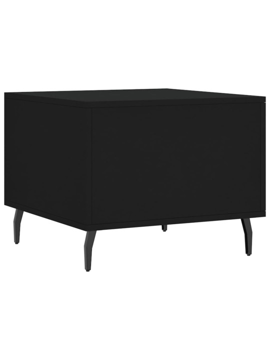 Konferenční stolky 2 ks černé 50 x 50 x 40 cm kompozitní dřevo