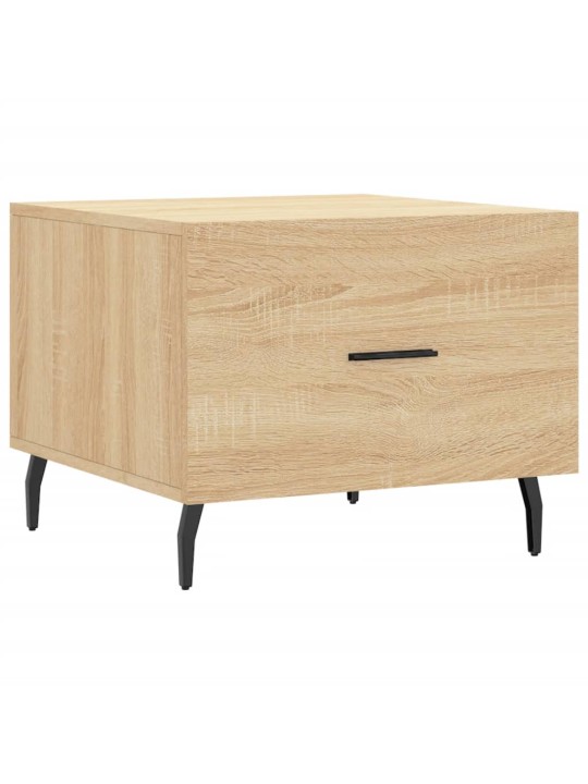 Konferenční stolky 2 ks dub sonoma 50x50x40 cm kompozitní dřevo