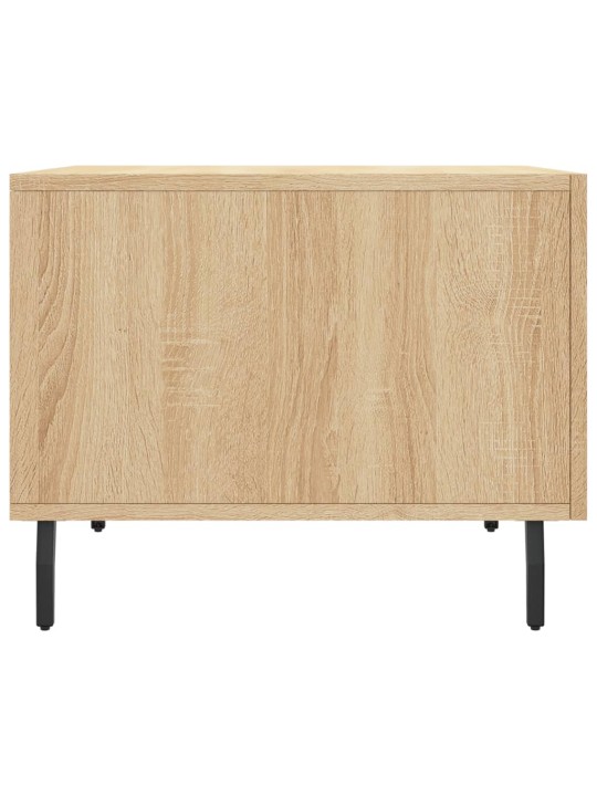 Konferenční stolky 2 ks dub sonoma 50x50x40 cm kompozitní dřevo